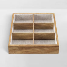 Load image into Gallery viewer, Lined Acacia Trays
