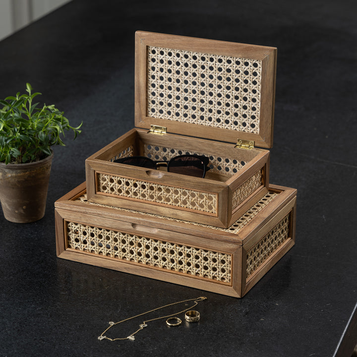 Cane Boxes with Lid