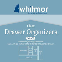 Load image into Gallery viewer, Clear Drawer Organizers
